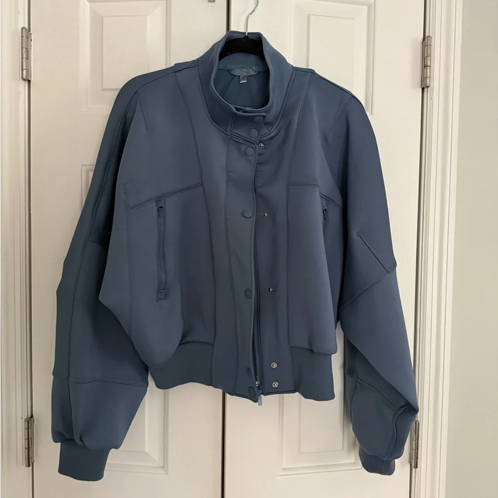 FP Movement by Free People Blue Bomber Jacket - Picture 10 of 13